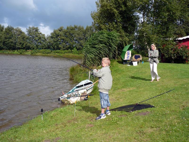 Pension Am Birkensee Detern Buitenkant foto