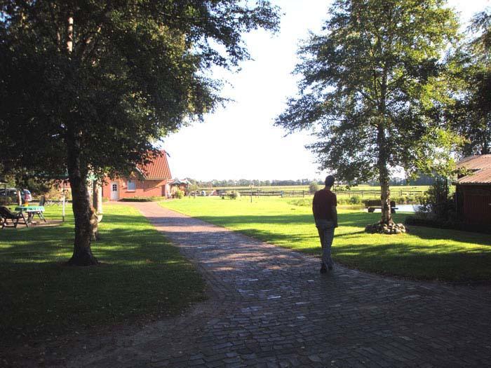 Pension Am Birkensee Detern Buitenkant foto