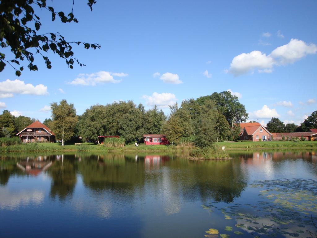 Pension Am Birkensee Detern Buitenkant foto