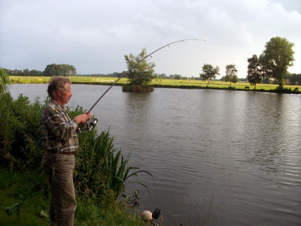 Pension Am Birkensee Detern Buitenkant foto